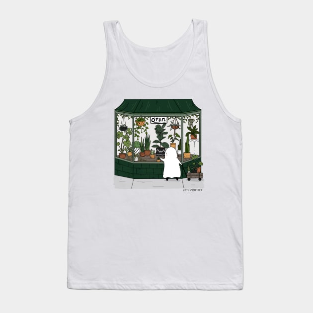 Plant Shop Tank Top by Little Spooky Studio